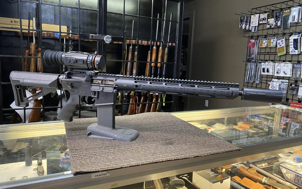 16" Patrol Rifle, built by Big Mike's Outpost, with thermal optic