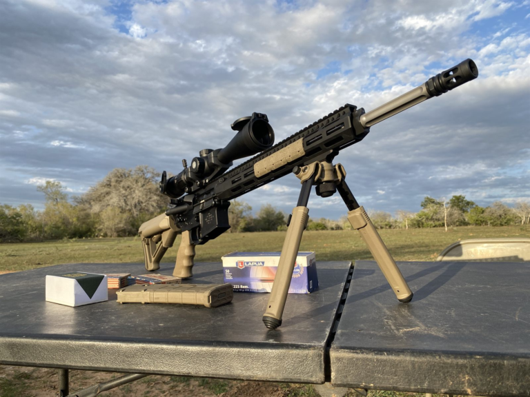18" Overwatch SPR in .223 Wylde, built by Big Mike's Outpost on the range