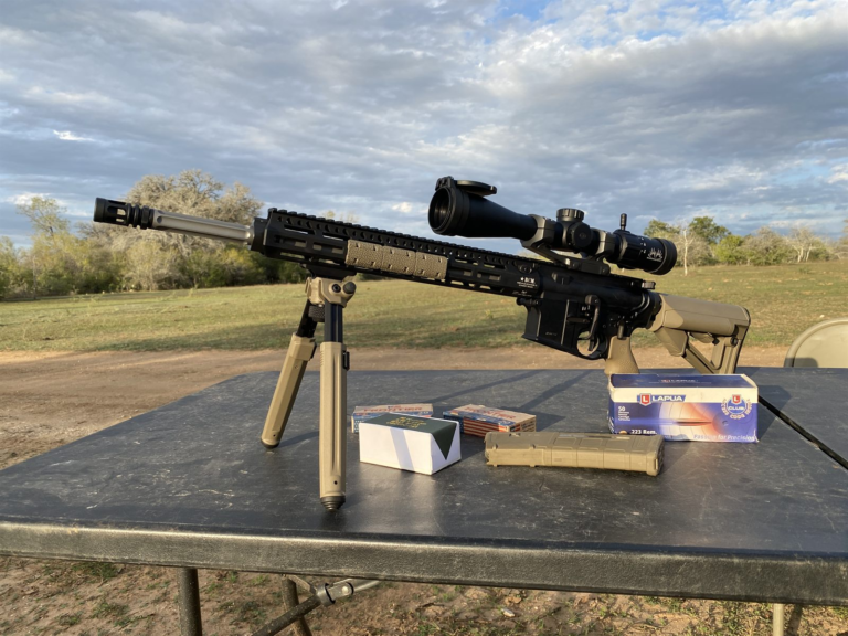 18" Overwatch SPR in .223 Wylde, built by Big Mike's Outpost, left side