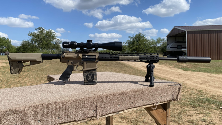 18" Overwatch H DMR in .308 Win, built by Big Mike's Outpost, suppressed