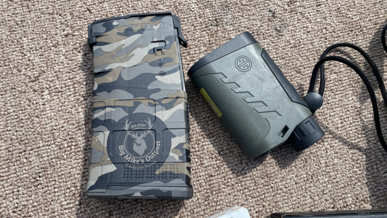 Big Mike's Outpost magazine with rangefinder