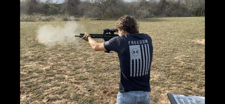 Running the Defender LW on the range