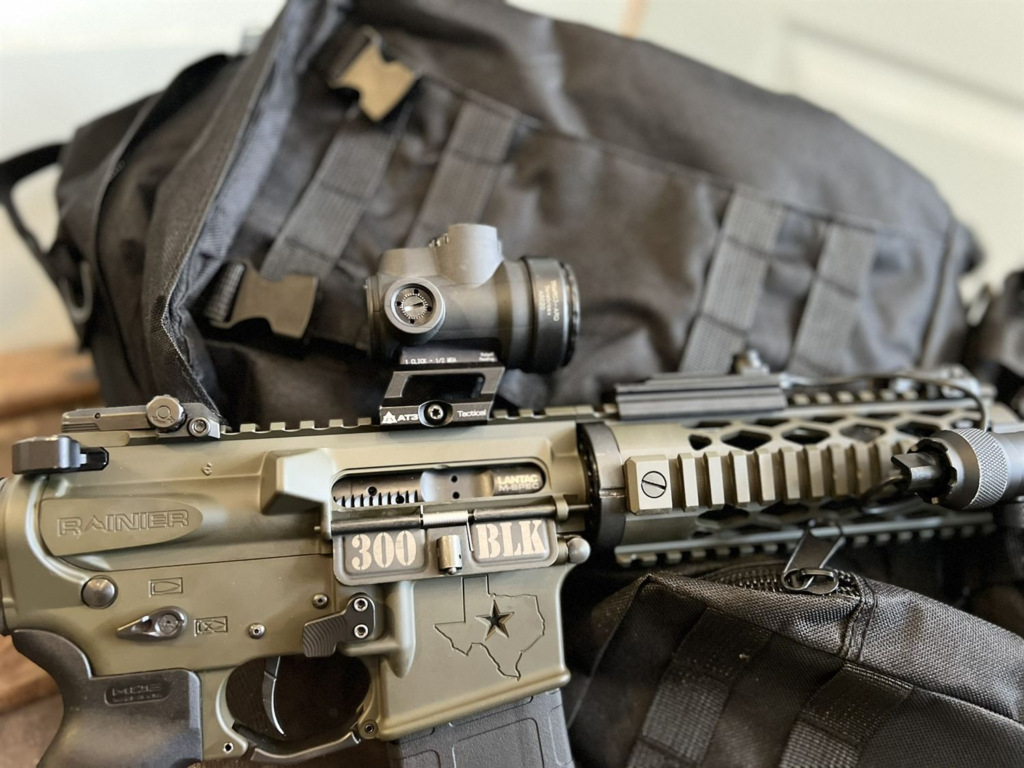 Texas-themed 300 Blackout AR