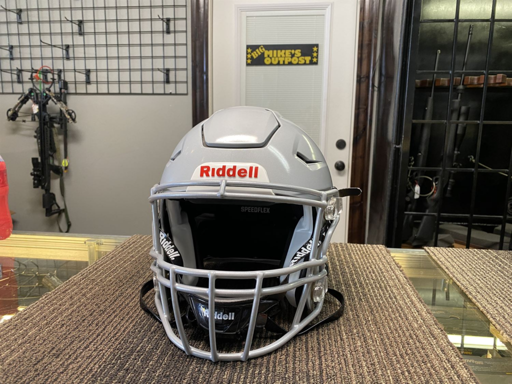 Custom-coated football helmet