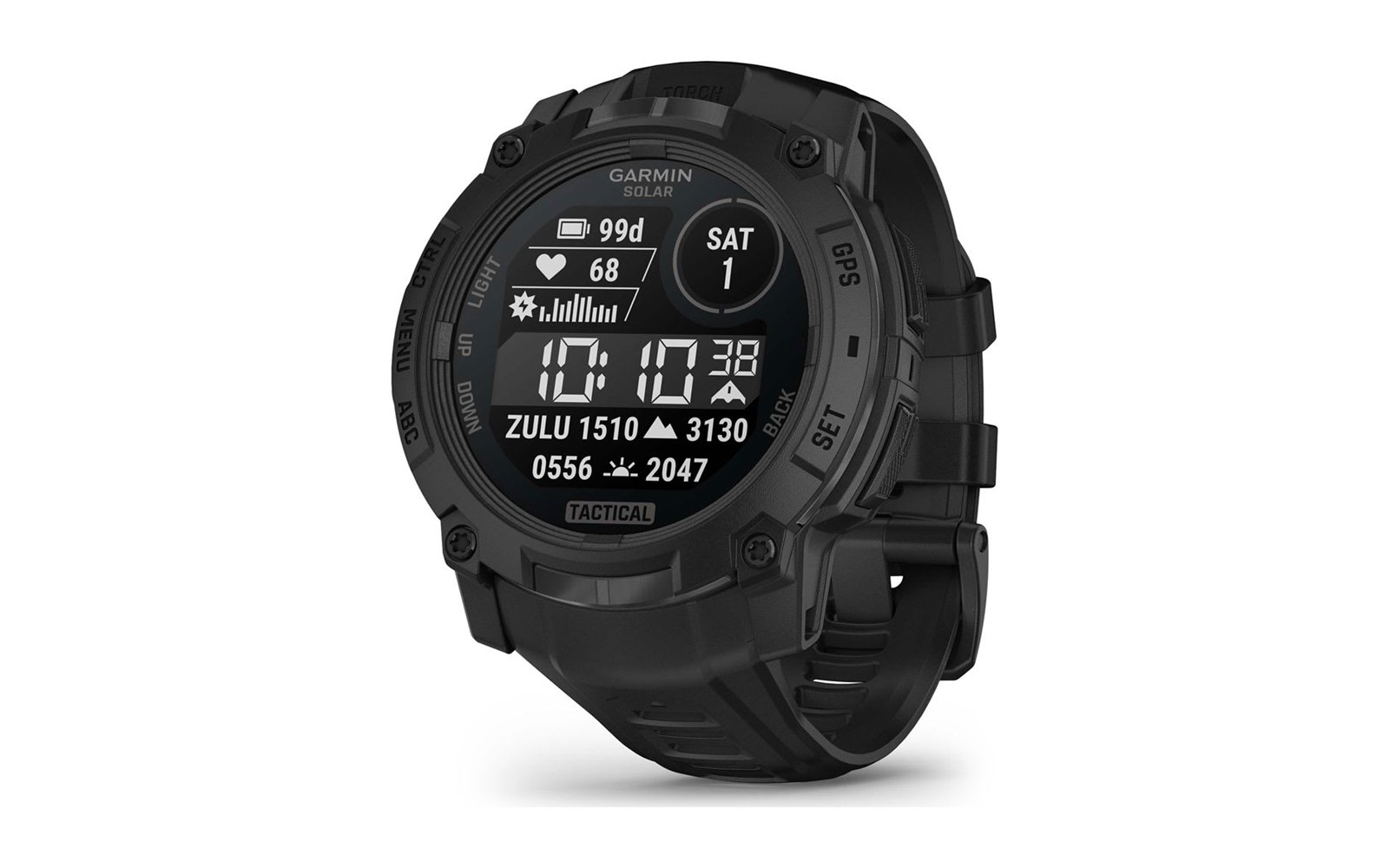 Garmin Instinct 3 Tactical Edition watch, black